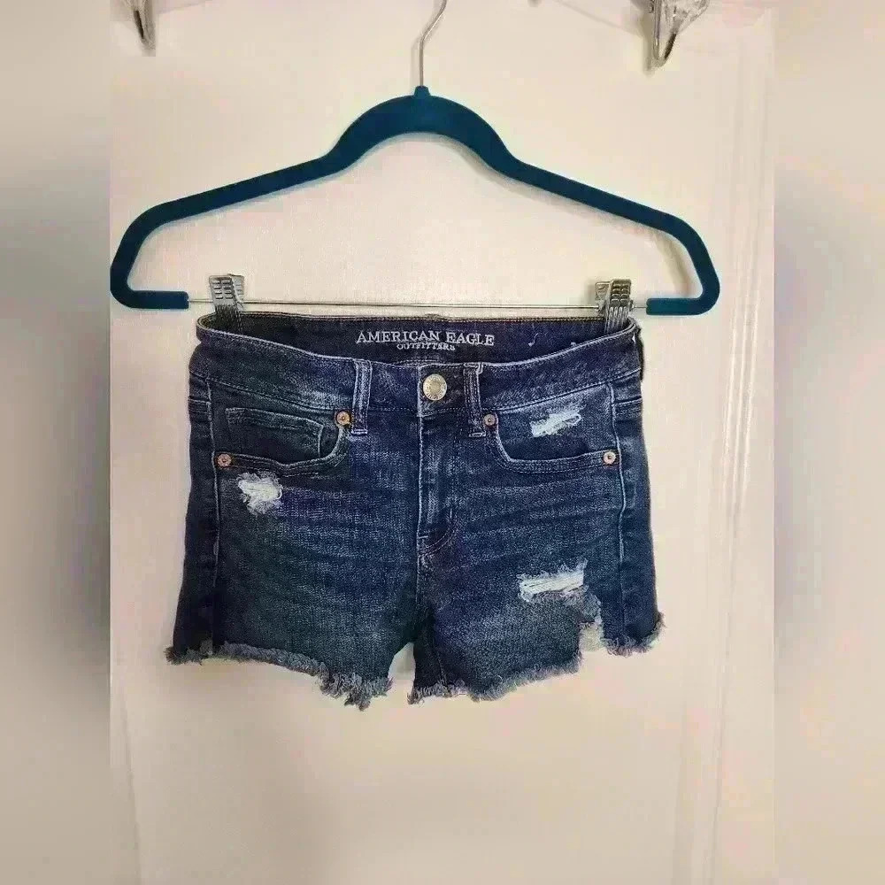 American Eagle Outfitters denim shorts #3